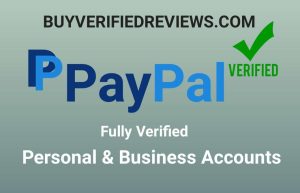 Buy PayPal Verified Accounts